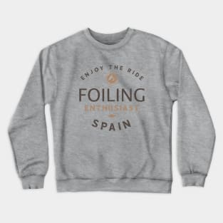 Hydrofoiling Enthusiast - Spain Crewneck Sweatshirt